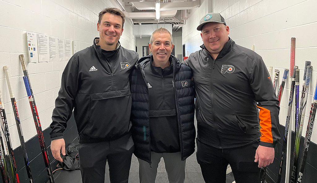 Coaches with local ties took inadvertent roads to Flyers’ peewee team