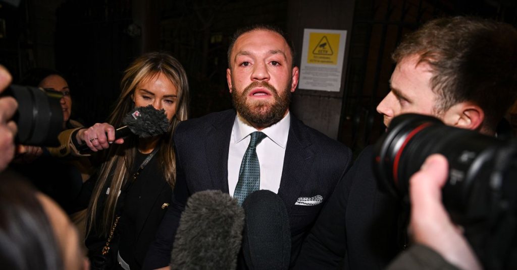 Report: Conor McGregor files appeal against judgment in civil case accusing him of sexual assault