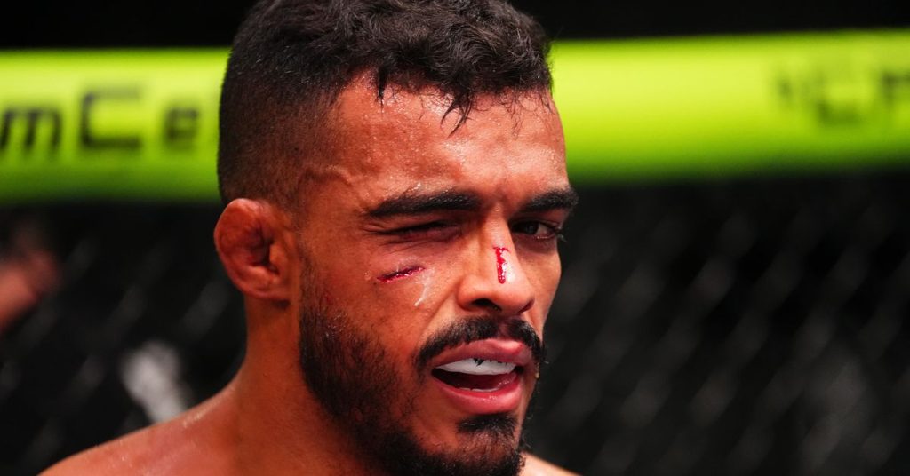 Ismael Bonfim avoids fractures in UFC Vegas 102 doctor stoppage loss