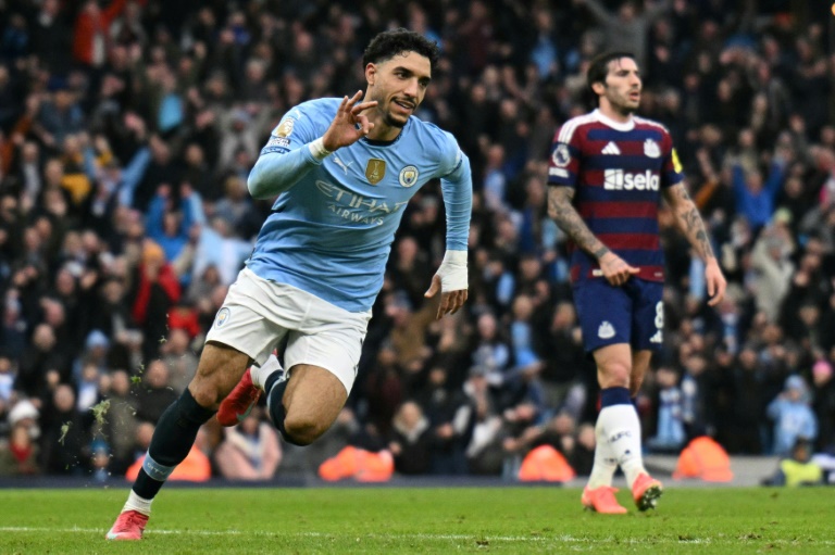 Marmoush hat-trick lifts Man City into Premier League top four