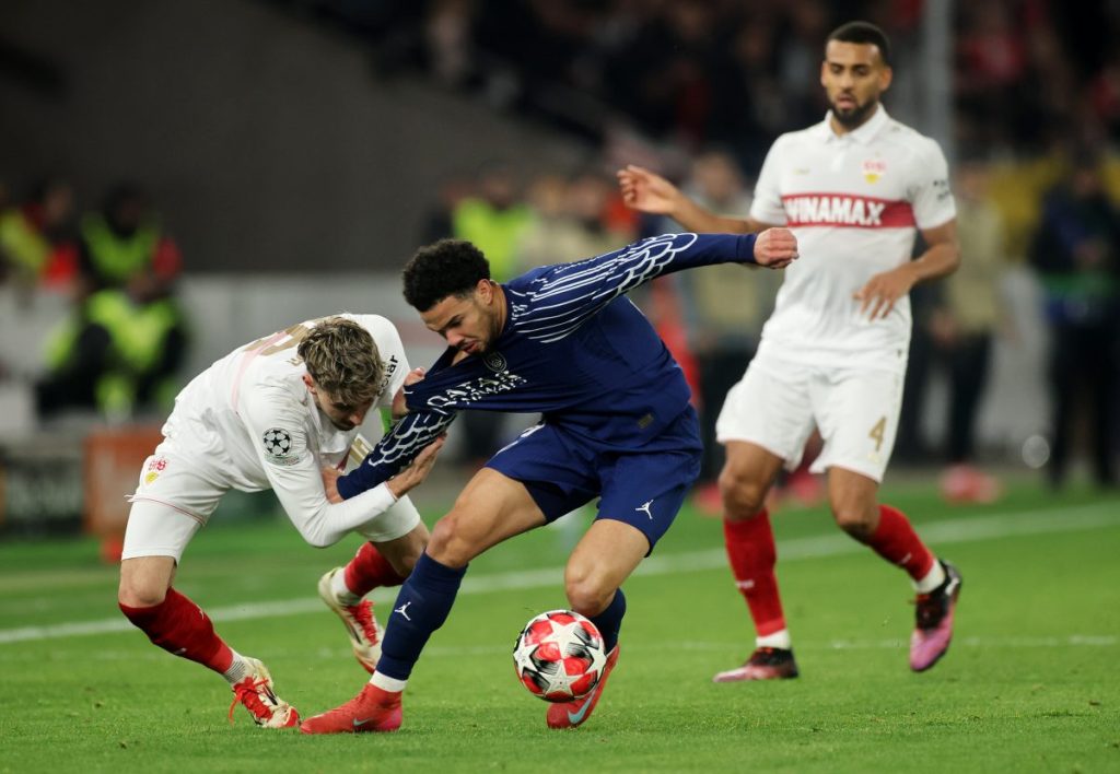 Warren Zaïre-Emery makes PSG return