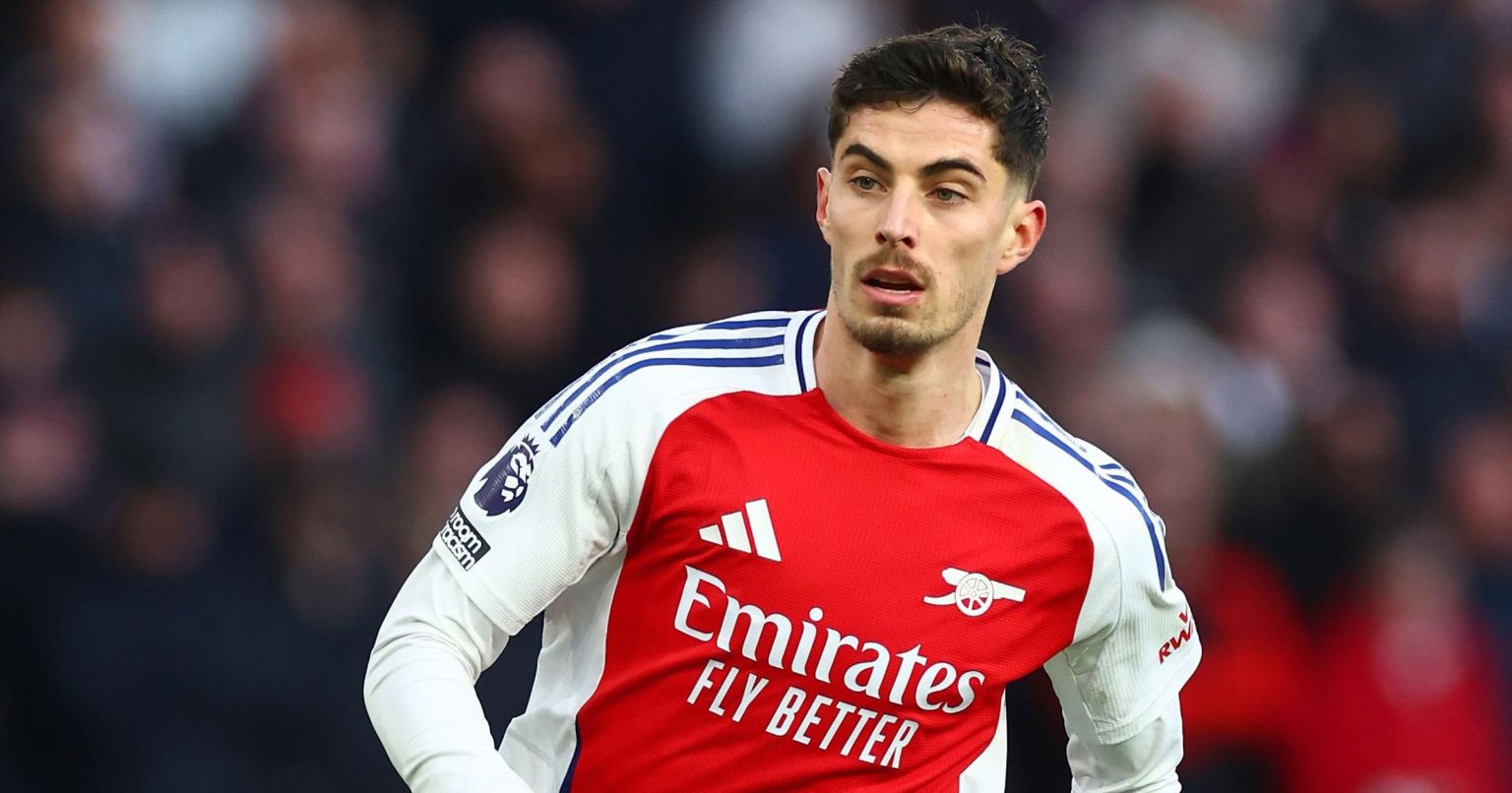 Arsenal confirm Germany striker Kai Havertz to miss rest of 2024/25 season with hamstring injury sustained in Dubai