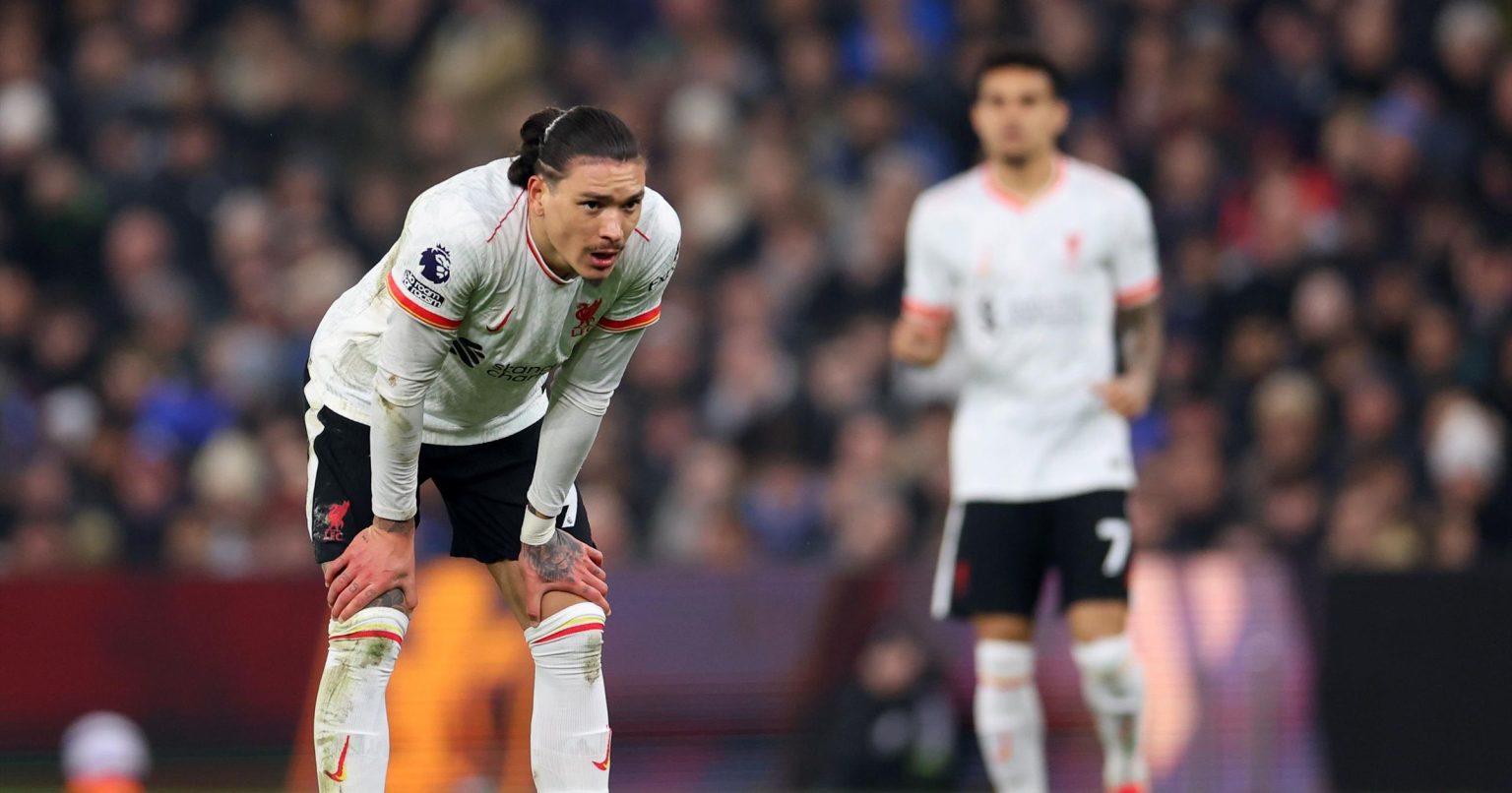 Nunez misses from seven yards out – ‘Got to get it on target’00:00:35|4 hours ago