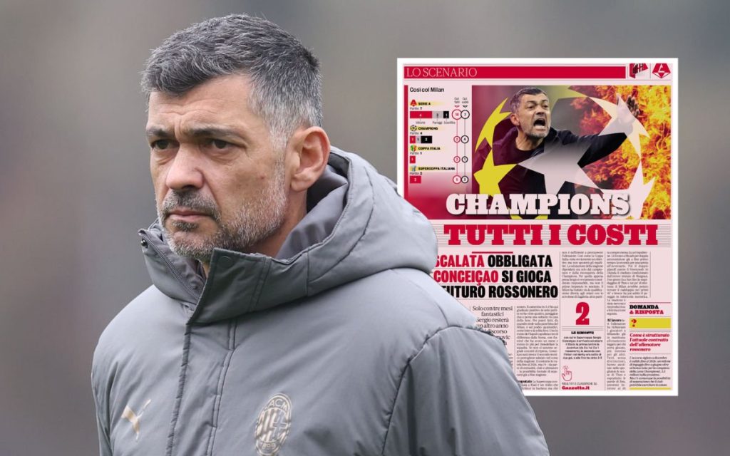 GdS: Conceicao battling for his Milan future – the one objective he will be judged on
