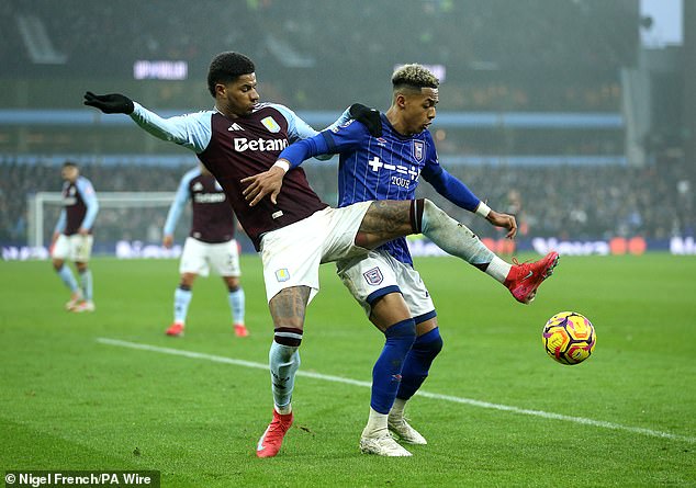 Aston Villa 1-1 Ipswich: Marcus Rashford features for Villans in the Premier League for first time as Ollie Watkins salvages point against 10-man Ipswich after Liam Delap’s opener