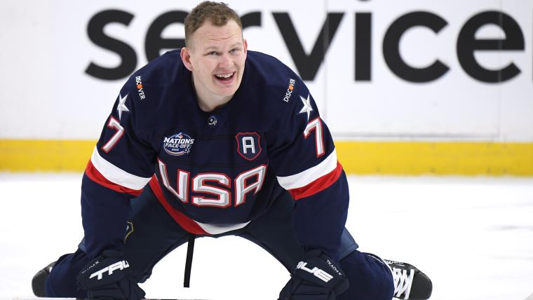 Brady Tkachuk injury update: Latest news on USA star’s exit vs. Sweden in 4 Nations Face-Off game