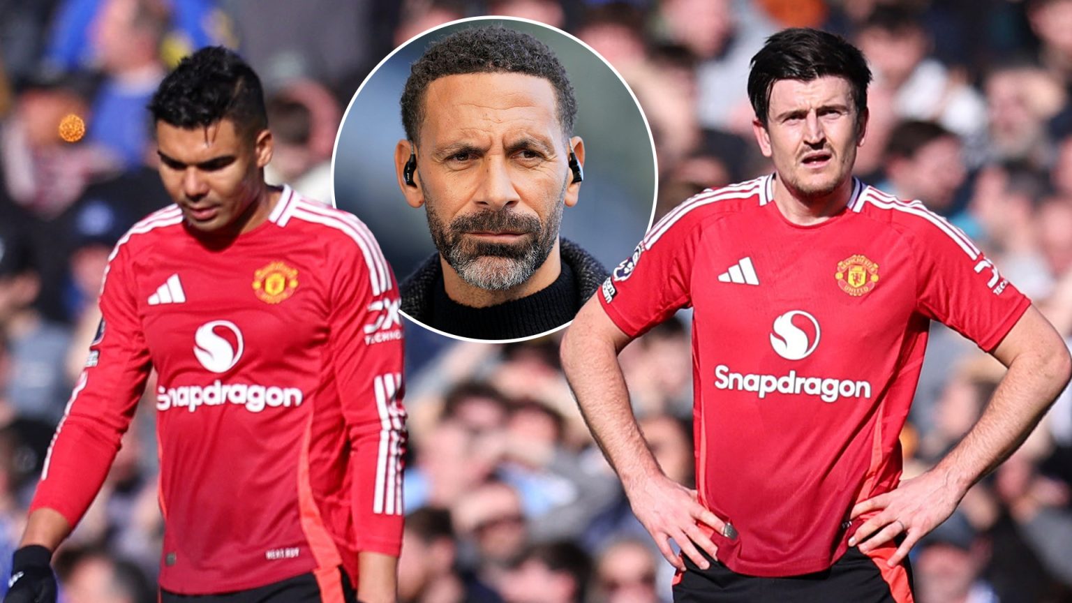 ‘I don’t think I’ve seen a Man Utd team this bad’ – Rio Ferdinand slams flops’ ‘unforgivable’ antics in Everton draw