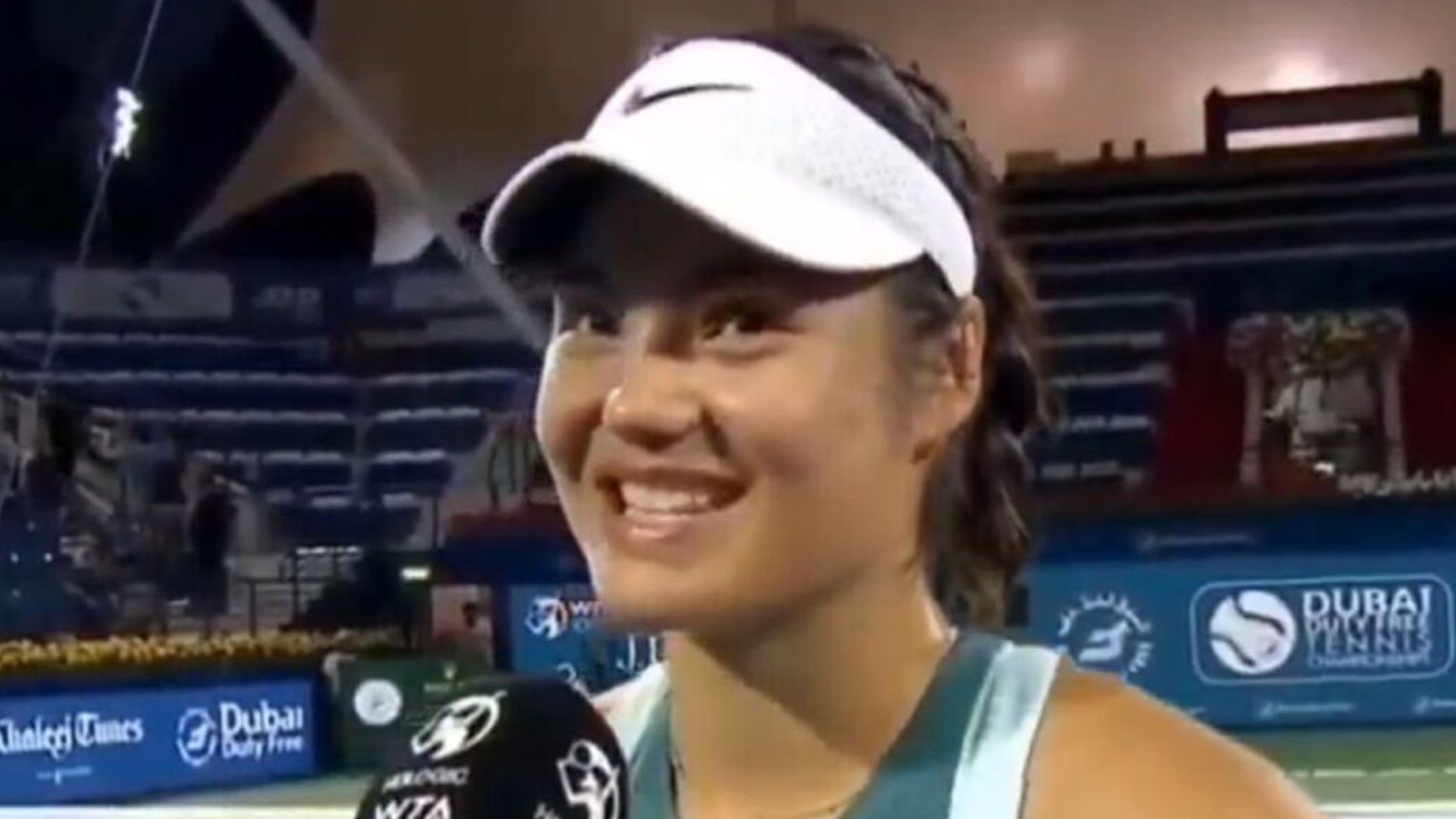 ‘I don’t know if that’s smart or not’ says Emma Raducanu as Brit tennis ace reveals strange habit