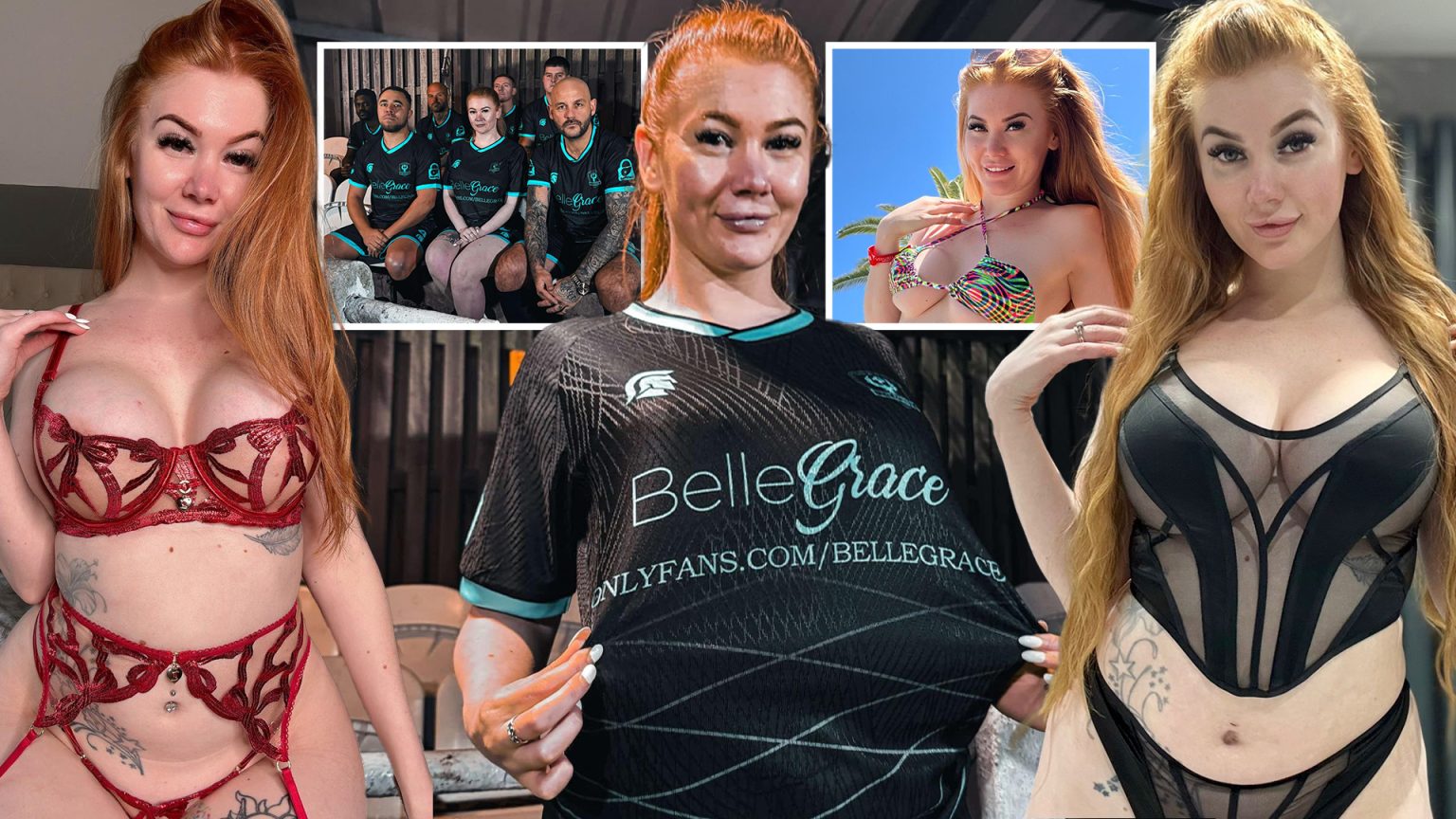 Meet the OnlyFans star raising money for charity as team’s KIT SPONSOR with players including ex-Prem ace and soap star