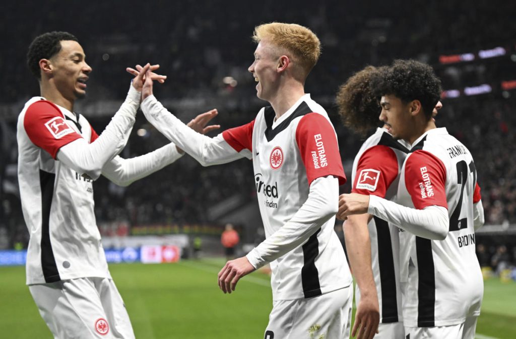 No Marmoush, no problem: Frankfurt beats Kiel 3-1 to consolidate 3rd place in Bundesliga