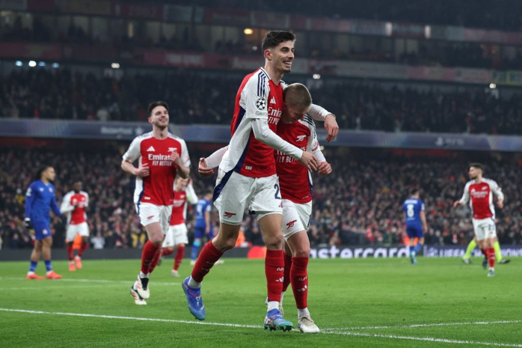 Who Arsenal could face in Champions League last-16 draw