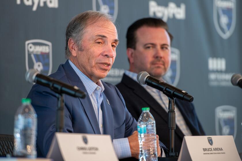 Commentary: Bruce Arena has something left to prove as he embarks on his biggest challenge yet