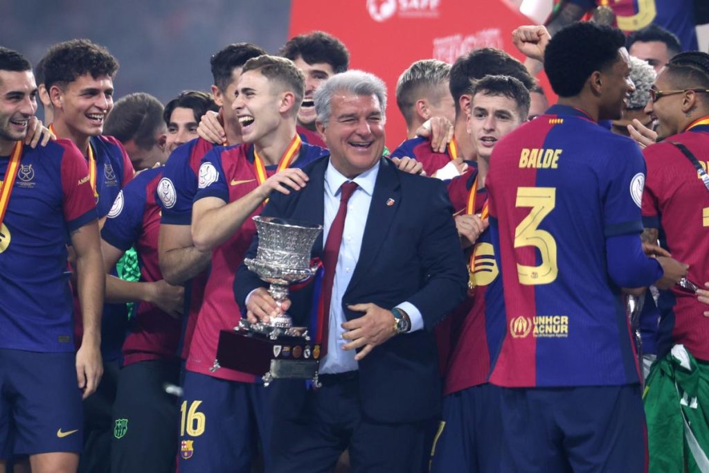 Barcelona president comments on the team’s chances in the Champions League after Benfica draw