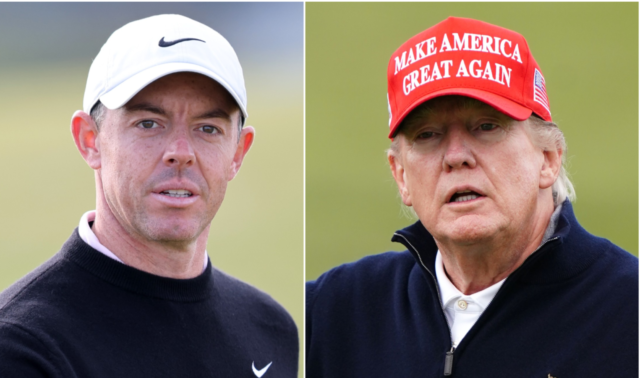 Rory McIlroy: Donald Trump is on PGA Tour’s side in civil war with LIV