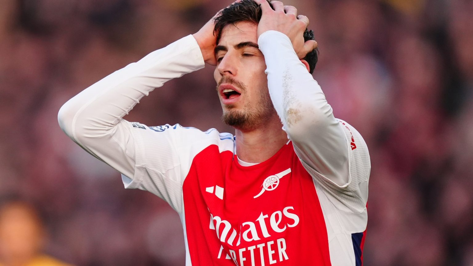 Kai Havertz injury update as Arsenal release statement on crocked star following devastating hamstring tear