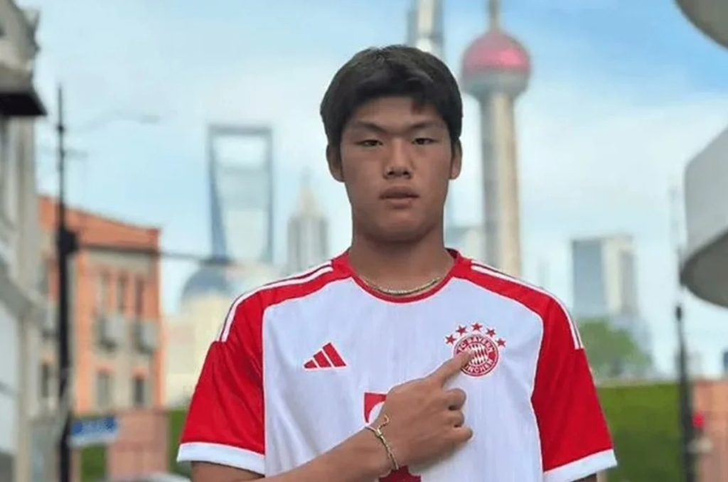 Footballer, 18, who was part of special Bayern Munich squad tragically left brain dead after knee to head in match