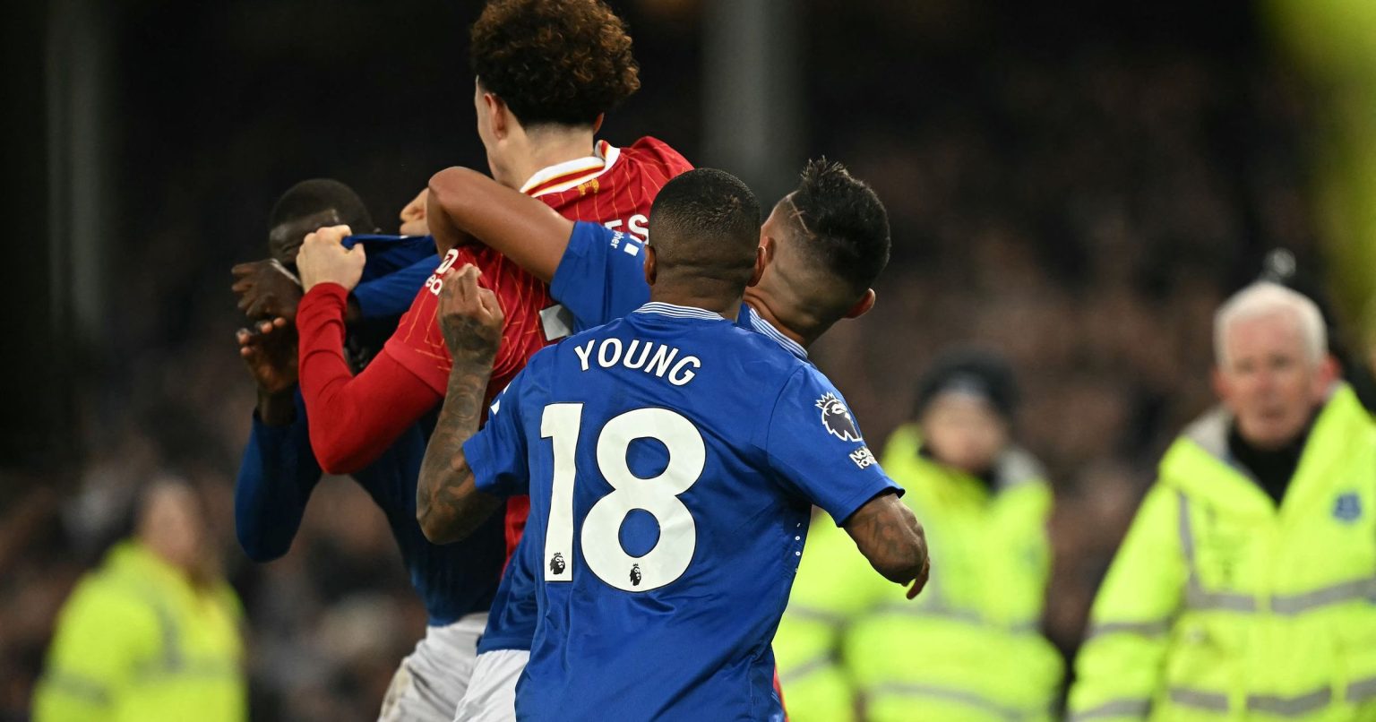 ‘Lighting the touchpaper’ – Rio Ferdinand says Abdoulaye Doucoure’s celebration crossed the line in Merseyside derby