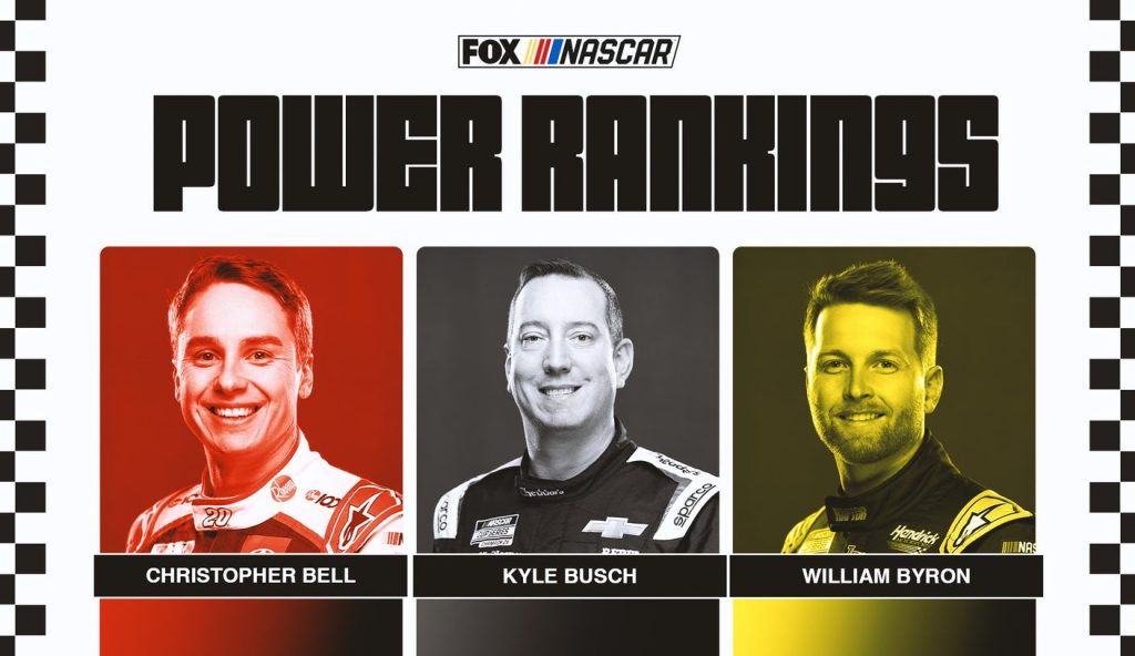 NASCAR Power Rankings: Kyle Busch surges after strong COTA finish