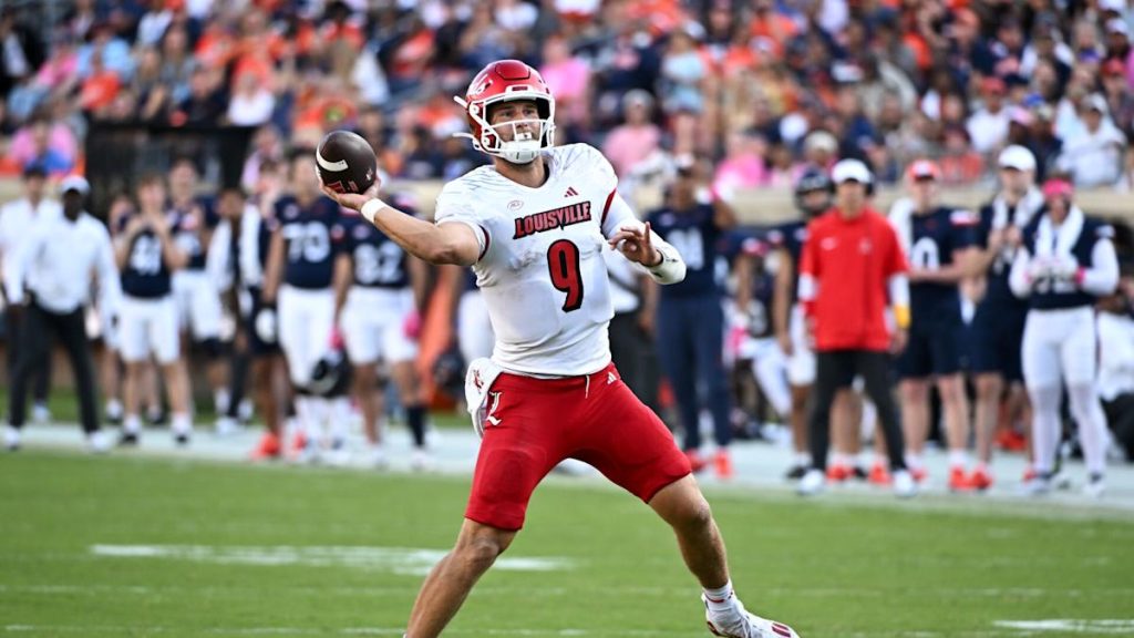 Louisville QB Tyler Shough has pre-draft visit with Steelers
