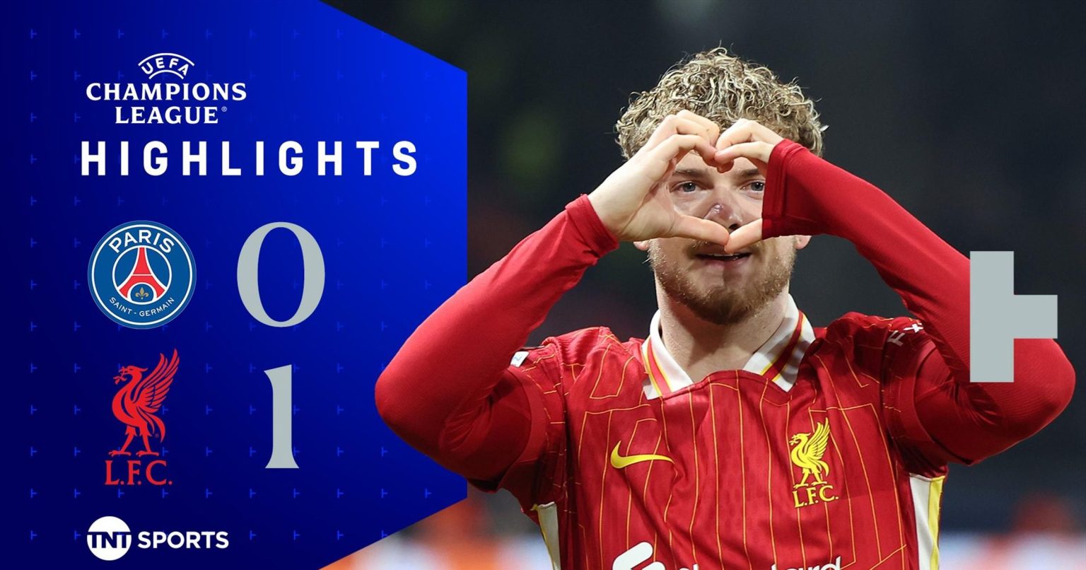 Paris Saint-Germain 0-1 Liverpool: UEFA Champions League highlights as Harvey Elliott wins it for Reds off the bench – Football video