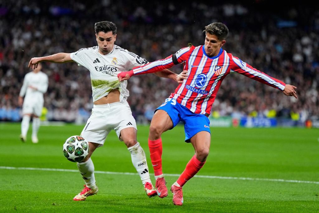 With Mbappé and Vinícius quiet, Díaz comes through for Madrid against Atletico in Champions League