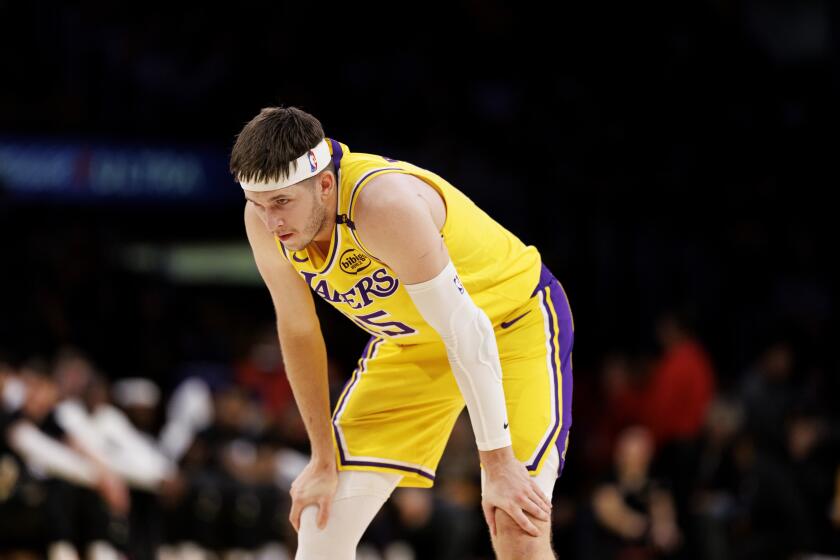 Austin Reaves is day to day after tests show no serious injury to calf