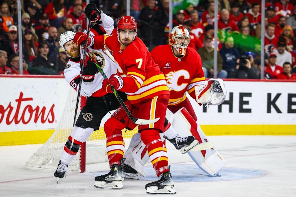 Flames Defenseman Skates In 200th NHL Game