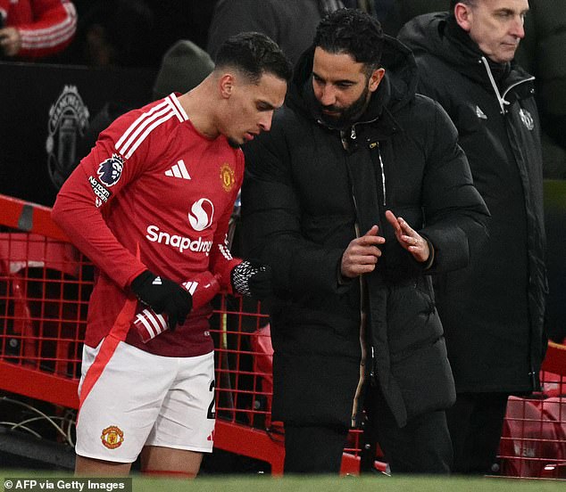 Ruben Amorim reveals why Antony ‘struggled’ at Man United and the reason behind Brazilian winger doing ‘much better’ with Real Betis in LaLiga