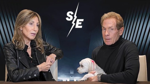 Skip Bayless mocked for giving dating advice with wife after being named in bombshell Fox Sports sex lawsuit
