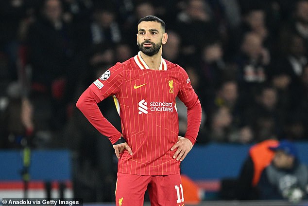 Mo Salah is handed a BRUTAL 3/10 rating by L’Equipe after his miserable PSG display… with seven Liverpool stars slammed, while Alisson receives a rare grade as French press lament ‘English Heist’ after Reds’ late win