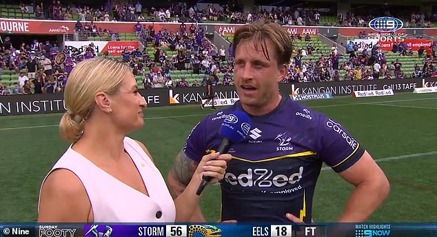 Cheeky sledge from Cam Munster’s wife that spurred the footy star to make a HUGE change for 2025 NRL season