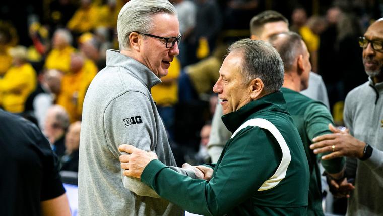 Tom Izzo adds to history-making Big Ten MBB legacy in emphatic MSU win against Iowa by reaching key number