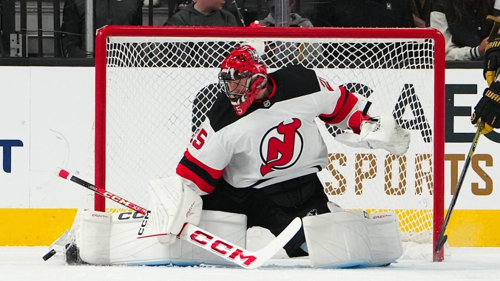 Devils activate goalie Jacob Markstrom off IR and will start him Sunday versus Golden Knights