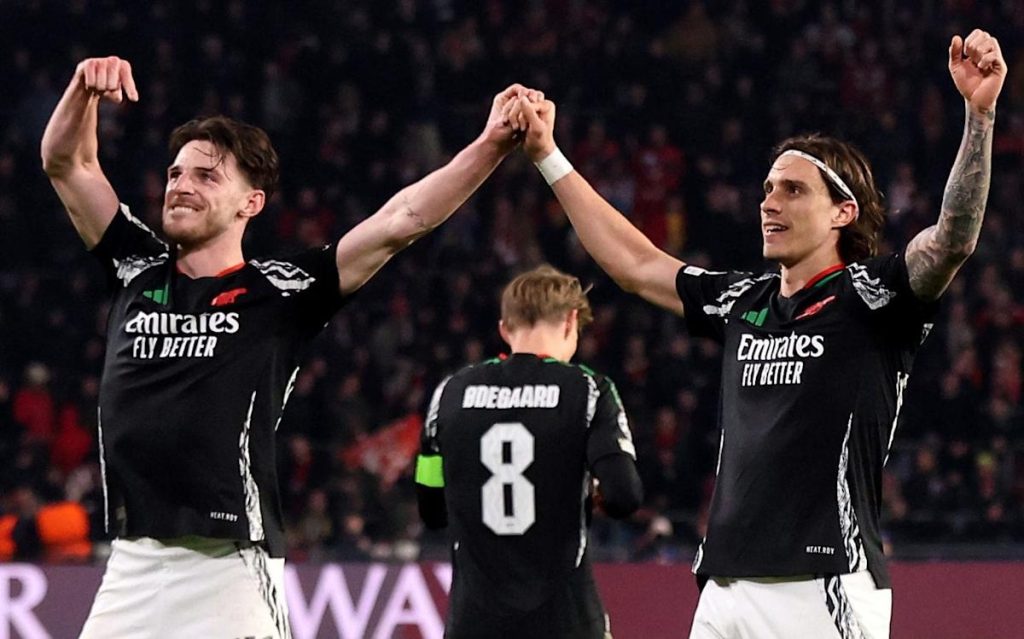 Nwaneri shows shades of Rooney as strikerless Arsenal put seven past PSV