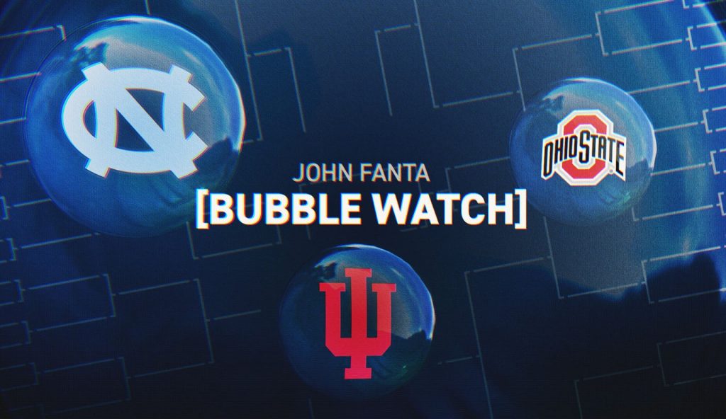 NCAA Tournament bubble watch: OSU-Indiana looms large, UNC faces win-and-in game