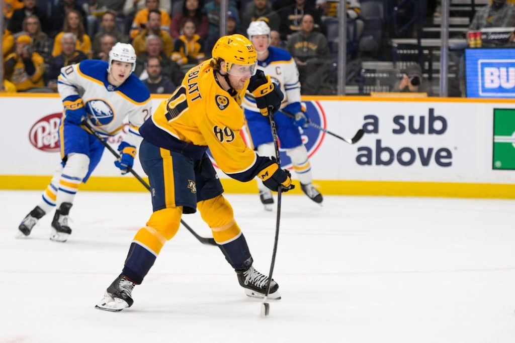 Nashville Predators Recall Ozzy Wiesblatt from AHL Milwaukee, Reassign Kieffer Bellows