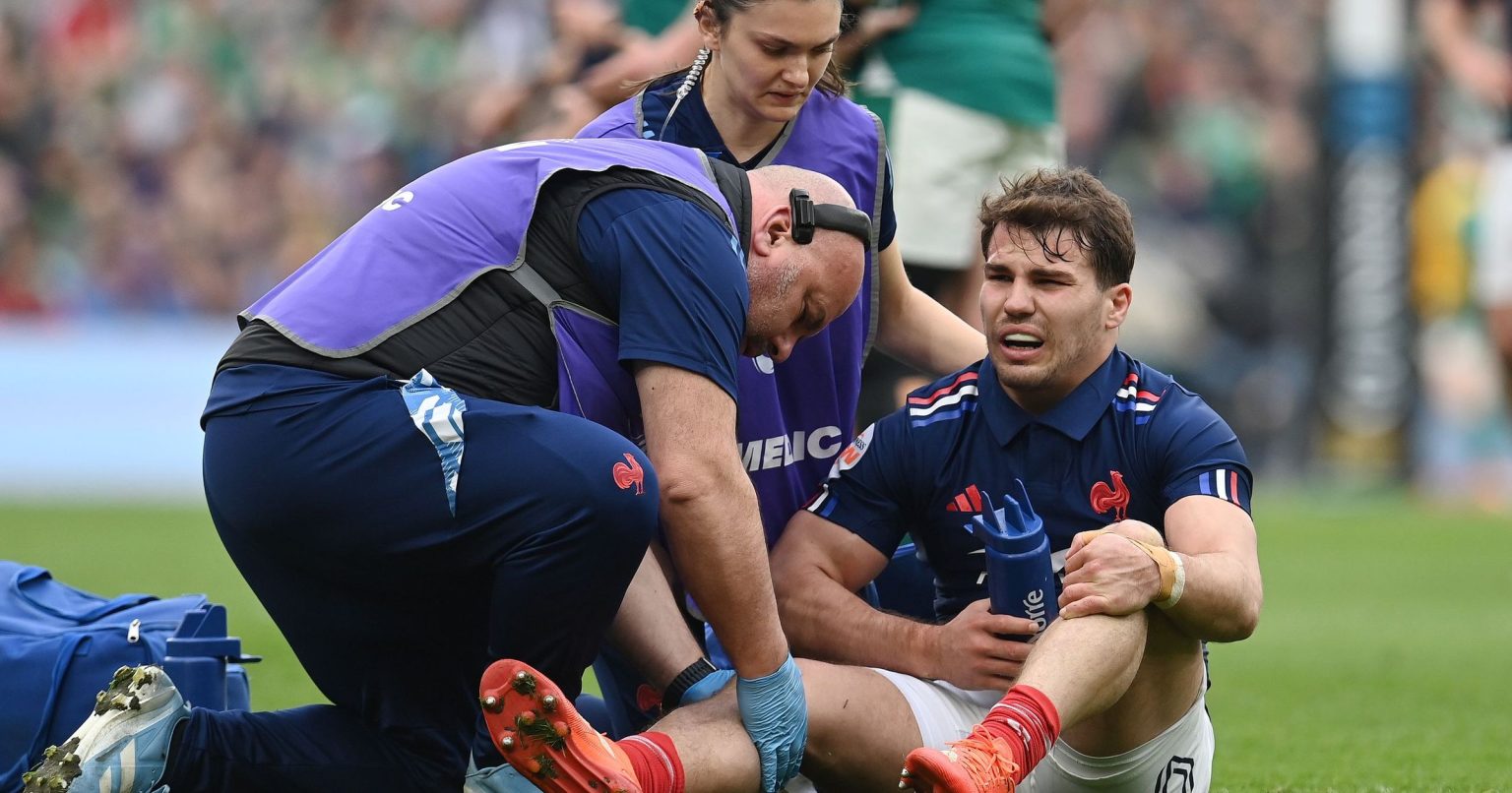 Six Nations: Antoine Dupont confirms ruptured cruciate ligaments in France’s emphatic 42-27 win over Ireland in Dublin