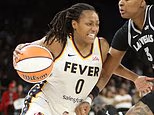 Concern as Fever star Kelsey Mitchell helped off court in agony before Caitlin Clark’s team crash out WNBA playoffs
