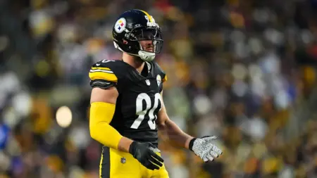 T.J. Watt misses practice with a toe injury