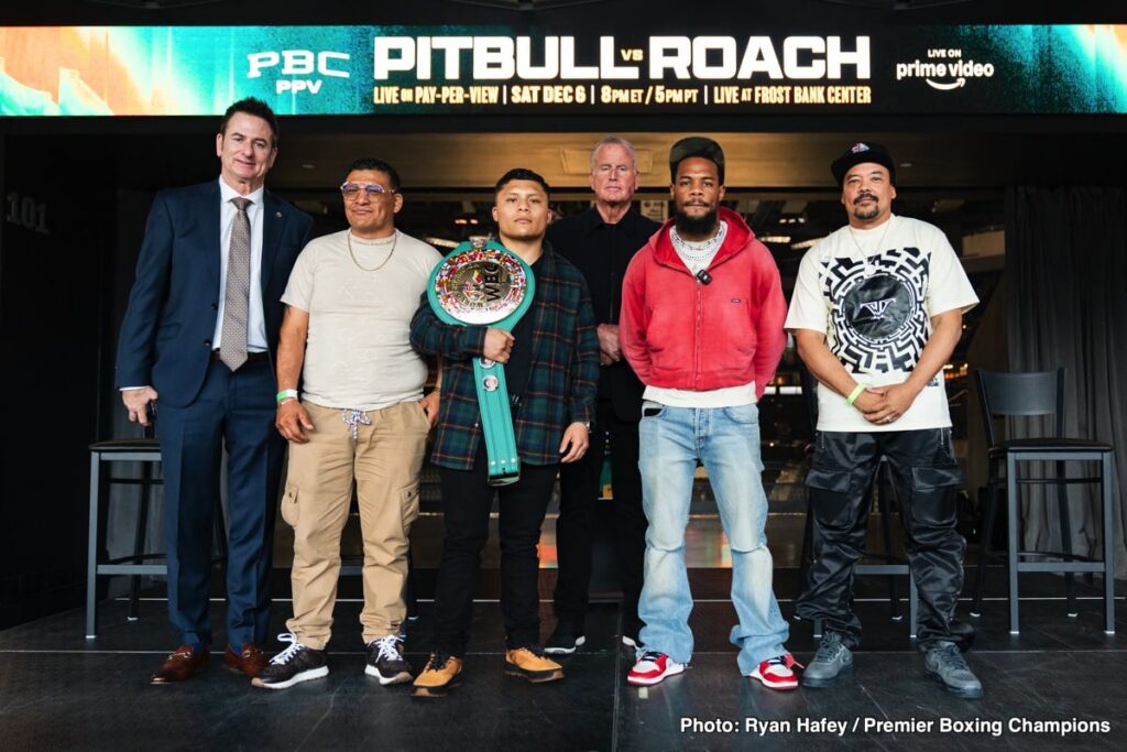 Roach Eyes Matias, Shakur & Russell — After Beating Pitbull Cruz?