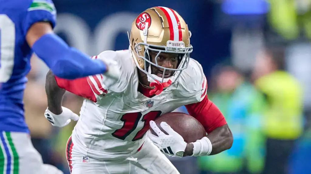 John Lynch “not sure” Brandon Aiyuk playing this year is realistic