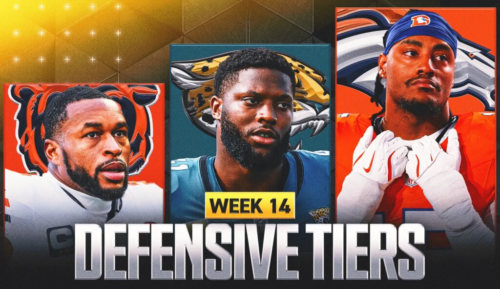 2025 NFL Defensive Tiers Week 14: Broncos Battle for Top Unit; Jaguars Jump