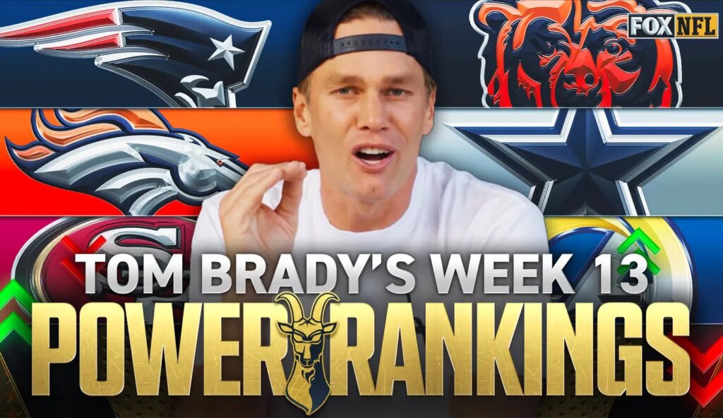 Tom Brady’s NFL Power Rankings: Cowboys Make First Appearance; Rams Fall From No. 1